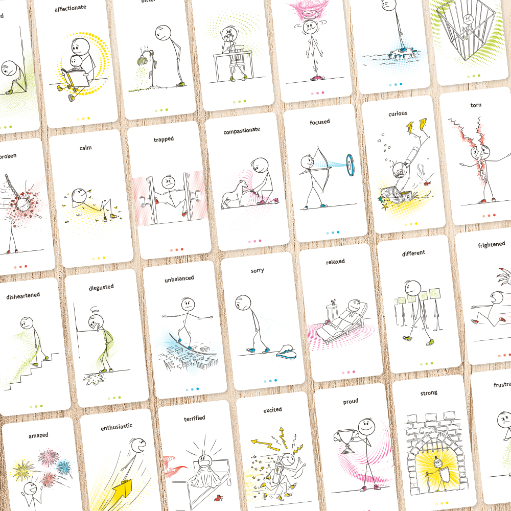 Foto delle carte da gioco The Feelings