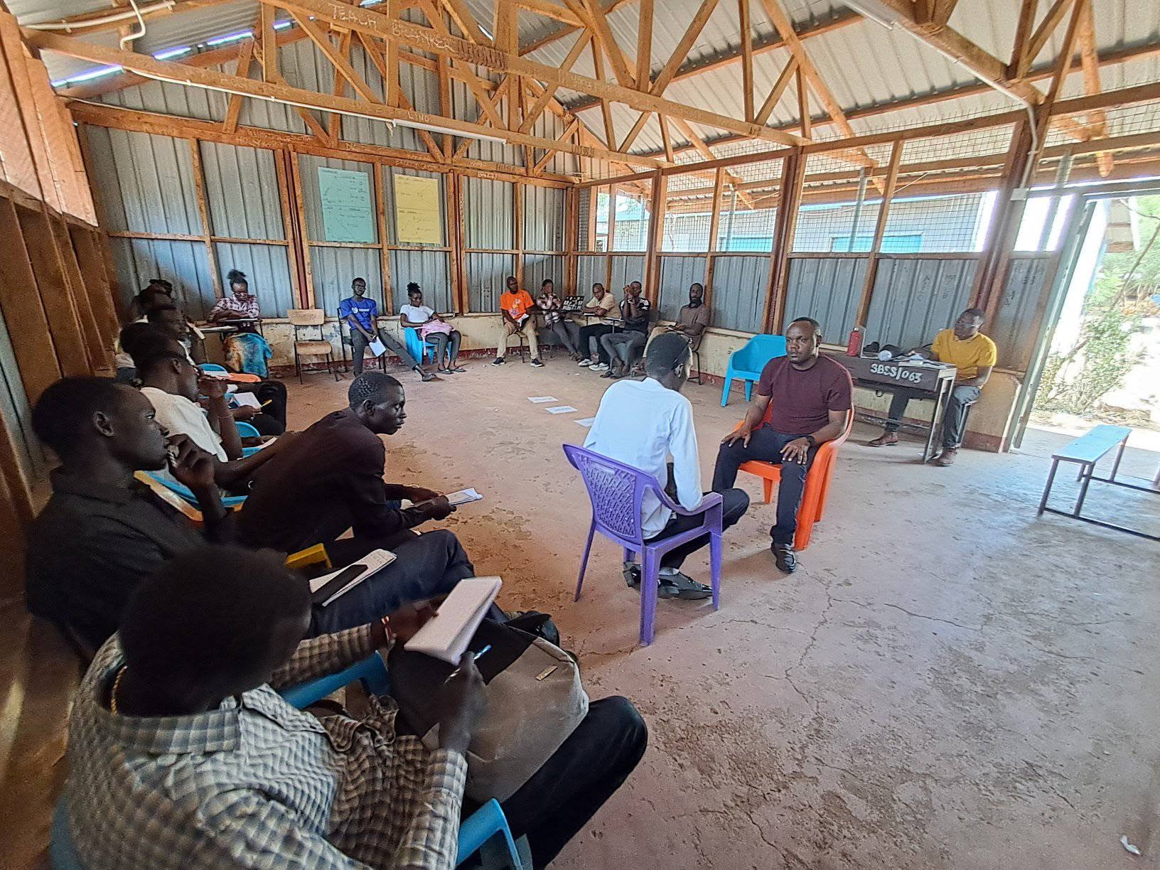 Participants in the Bridges of Hope project