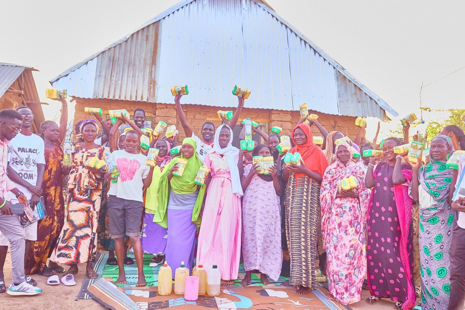 Nonviolent Communication training participants in Kakuma