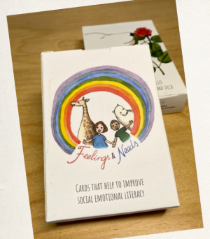 Sentimentos e Necessidades - Foto de Baralho de Cartas Infantil