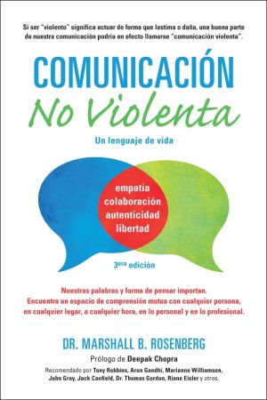 Counicación no Violenta، جلد کتاب