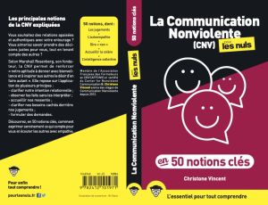 La Communication Noviolenta e pour les Nuls en 50 notions clés - portada del libro