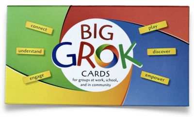 Big Grok Cards in colorful box