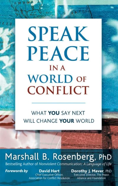 Parler de paix dans un monde de conflits, couverture du livre